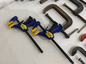 lot 84 image: A Lot of Clamps