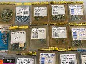 lot 175 image: Boxes and Boxes of Screws