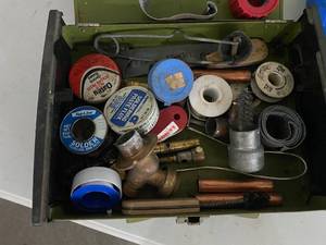 lot 93 image: Tool Haul with Soldering Supplies