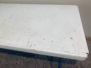 lot 104 image: White Utility Table