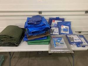 lot 181 image: Assorted Tarps