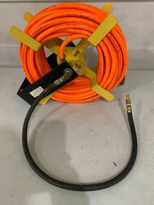 lot 200 image: Compressor Hose Reel with Mount