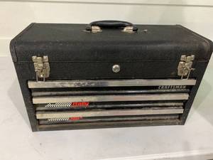 lot 202 image: HD Craftsman Rally Box with tools