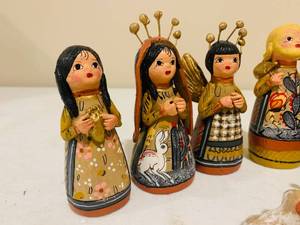 lot 229 image: Christmas Creche Set