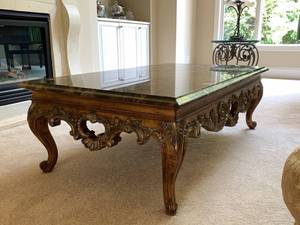 lot 12 image: Louis XV Style Cocktail Table
