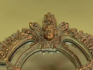 lot 43 image: Large Mirror for Dresser or Wall
