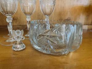 lot 296 image: Crystal Glassware