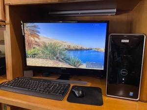 lot 161 image: Desktop Dell Inspiron Model I34150