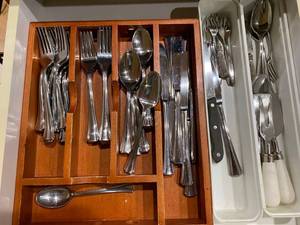 lot 351 image: 2 Sets of Flatware