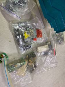 lot 329 image: Electrical Supplies and Tub
