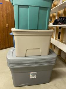 lot 338 image: Storage Tubs
