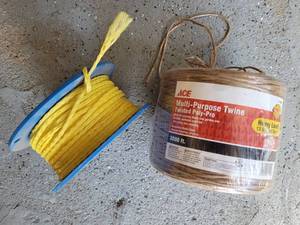 lot 16 image: 316 Poly Rope and 3,000 ft. of Twine