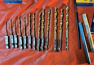 lot 77 image: High Speed and Other Drill Bits