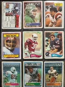 Football Cards Lot