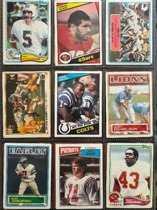 Football Cards Lot