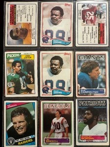 Football Cards Lot