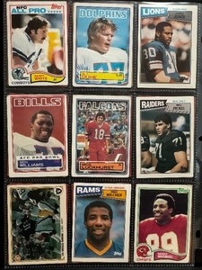 Football Cards Lot