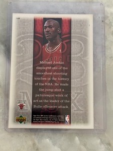 Basketball Card MJ