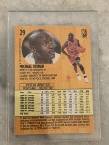 Michael Jordan Guard Fleer 1991