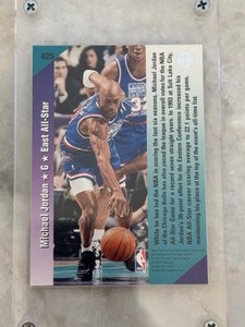 Michael Jordan All Start Weekend Card