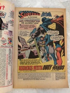Worlds Finest Comic and Superman Comic