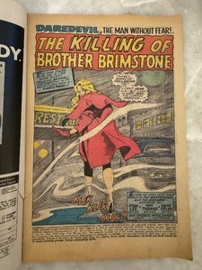 Weird War Comic and Daredevil Comic