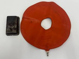 lot 5 image: Vintage Phone BoxIntercom & Vintage Rubber Inflatable Ring