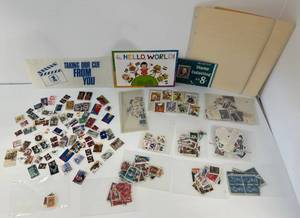 lot 19 image: Group Of Disney Collectible Stamps And More