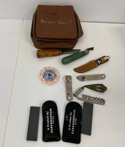 lot 31 image: Group Of Vintage Knives And More