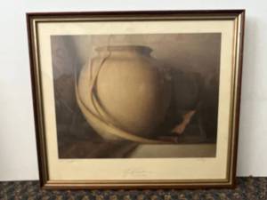 lot 103 image: Framed Mark Balma 1977 Print