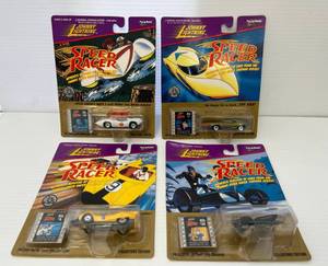 lot 118 image: 1997 Johnny Lightning Speed Racer Set Of 4 NIB
