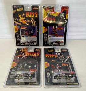 lot 119 image: 1977 Johnny Lightning Kiss Set Of 4 NIB