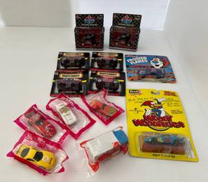 lot 121 image: Group Of Misc. Die Cast Cars Including Matchboix , Racing Champions, Revell And More