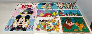 lot 66 image: Group Of Disney Collector Place Mats (Mint Condition) Never Used