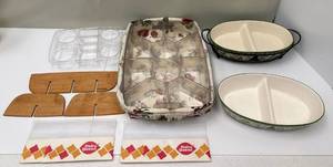 lot 71 image: Group Including Temp-tations And Longaberger