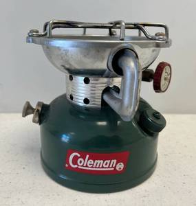 lot 80 image: Vintage Cleman Single Burner Gas Stove