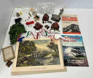 lot 86 image: Group Of Misc. Antiques And Collectibles