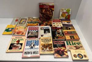 lot 90 image: Large Group Of Vintage Cook Books