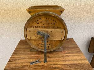 Vintage Cylinder Churn
