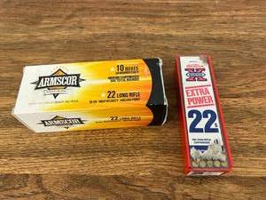 .22 Long Rifle Cartridges