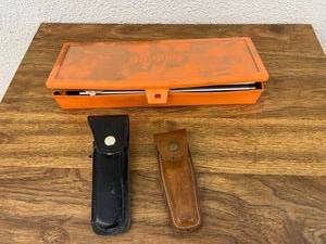 Gun Cleaning Kit & Knives