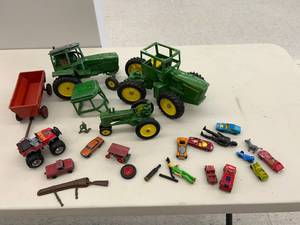 Damaged Tractors & Misc Toys
