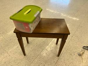 Piano Bench & Tote Full of New Holiday Cards