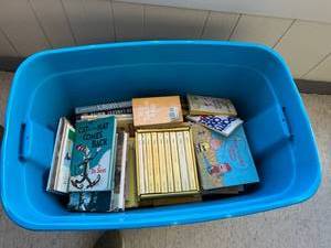 Large Tote of Books