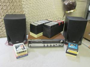 (F-1) Webcor Model 350 AMFM Stereo...