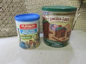 (F-0) Lincoln Logs and Playskool Se...