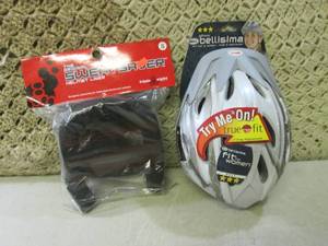 (BSB) Bell Bicycle Helmet and Sweat...