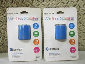 (B-1) 2 Memorex Bluetooth Wireless ...