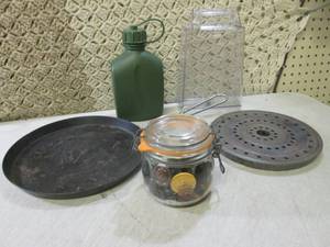 (CS) Vintage Jar Full of Vintage Bu...