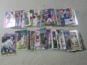 (BSB) 100 Football Sports Cards 50 ...